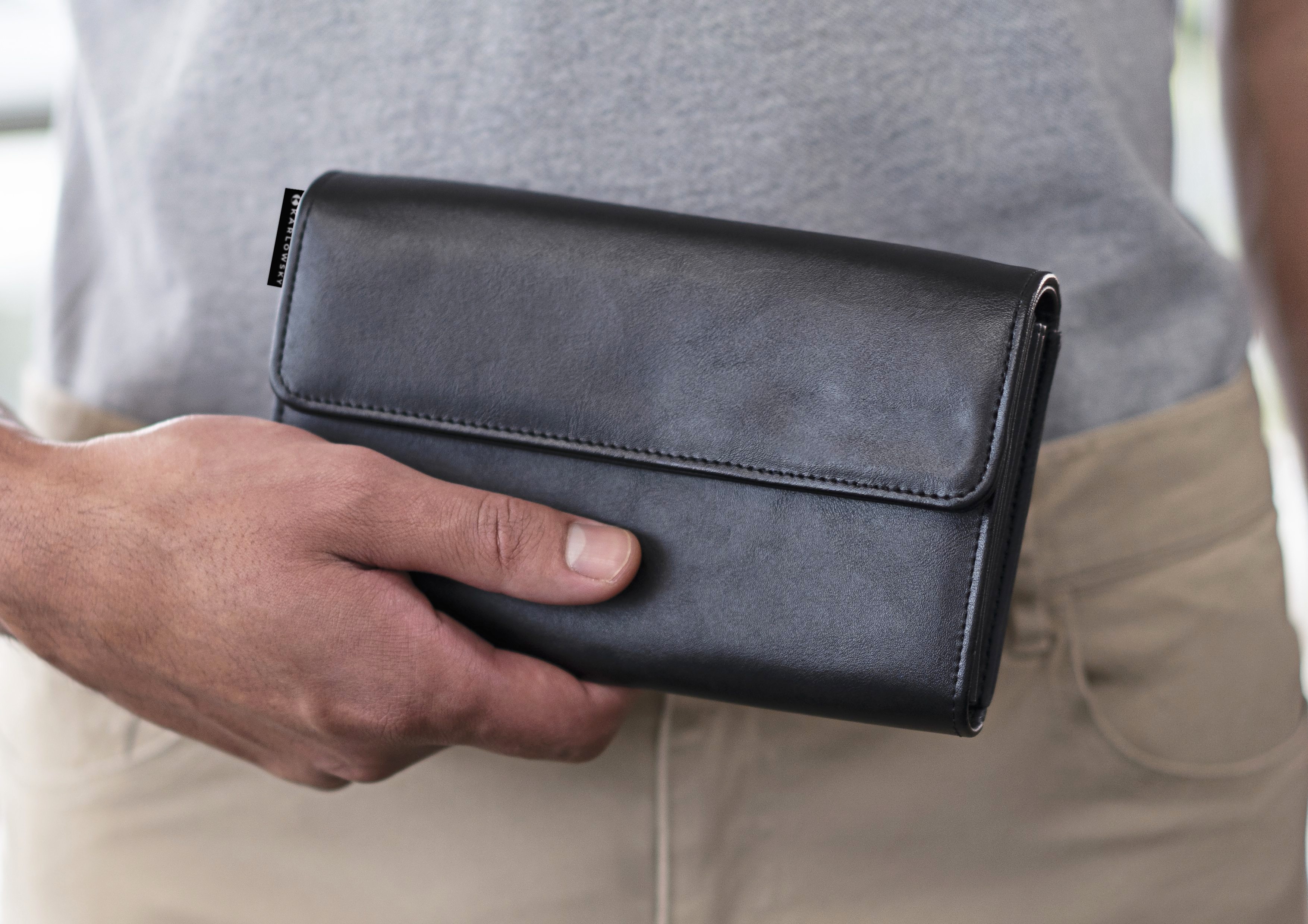 Tasche – Kellnerbörse mit Druckknopf
