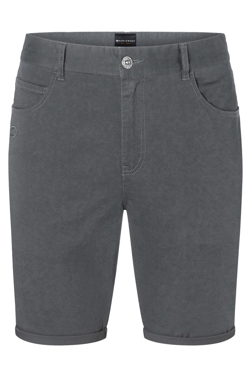 Herren 5-Pocket-Shorts Classic-Stretch