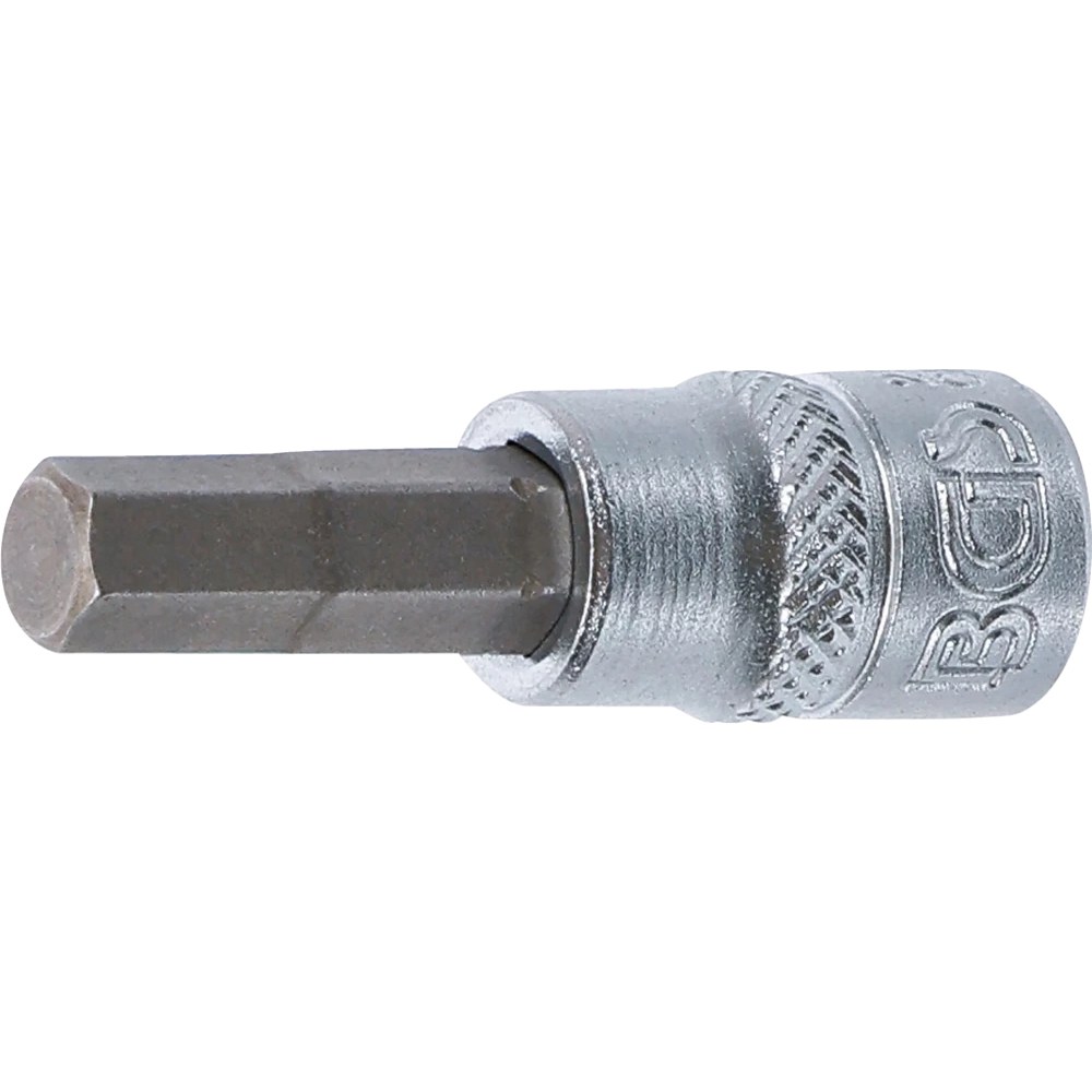 Bit-Einsatz, Antrieb Innenvierkant 6,3 mm (1/4"), Innensechskant 6 mm
