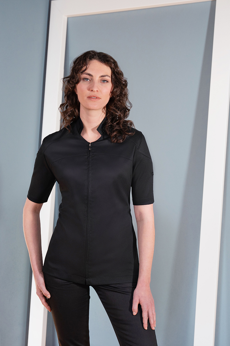 Short-Sleeve Chef Jacket for Women DIAMOND CUT® Excellence