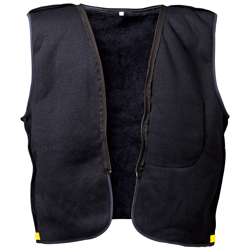 Warnschutzpilotjacke, Gelb/Marine Siegfried