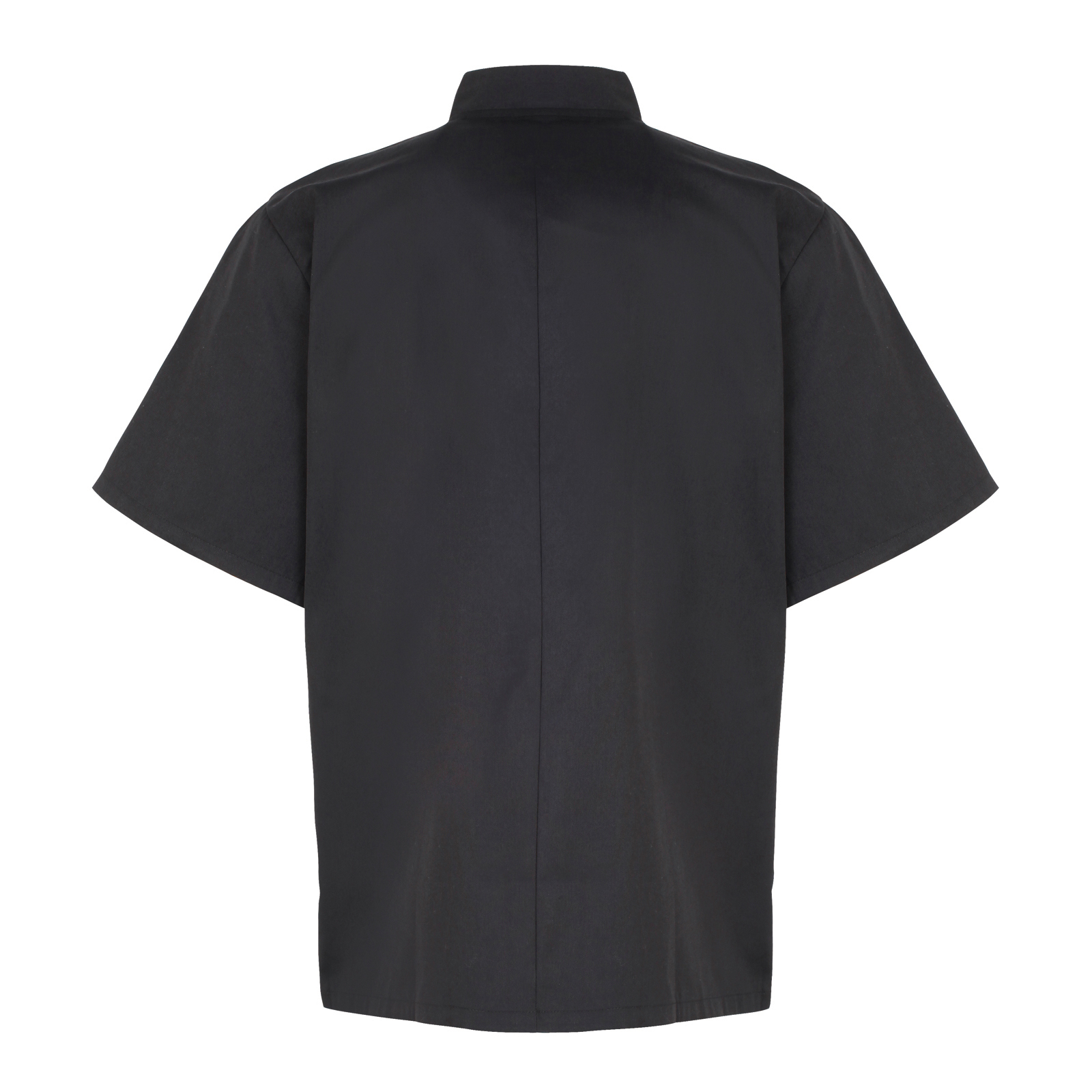 Studded Front Short Sleeve Chef´s Jacket