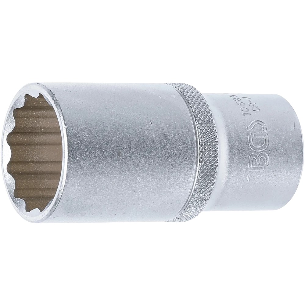 Steckschlüssel-Einsatz Zwölfkant, tief, Antrieb Innenvierkant 12,5 mm (1/2"), SW 28 mm