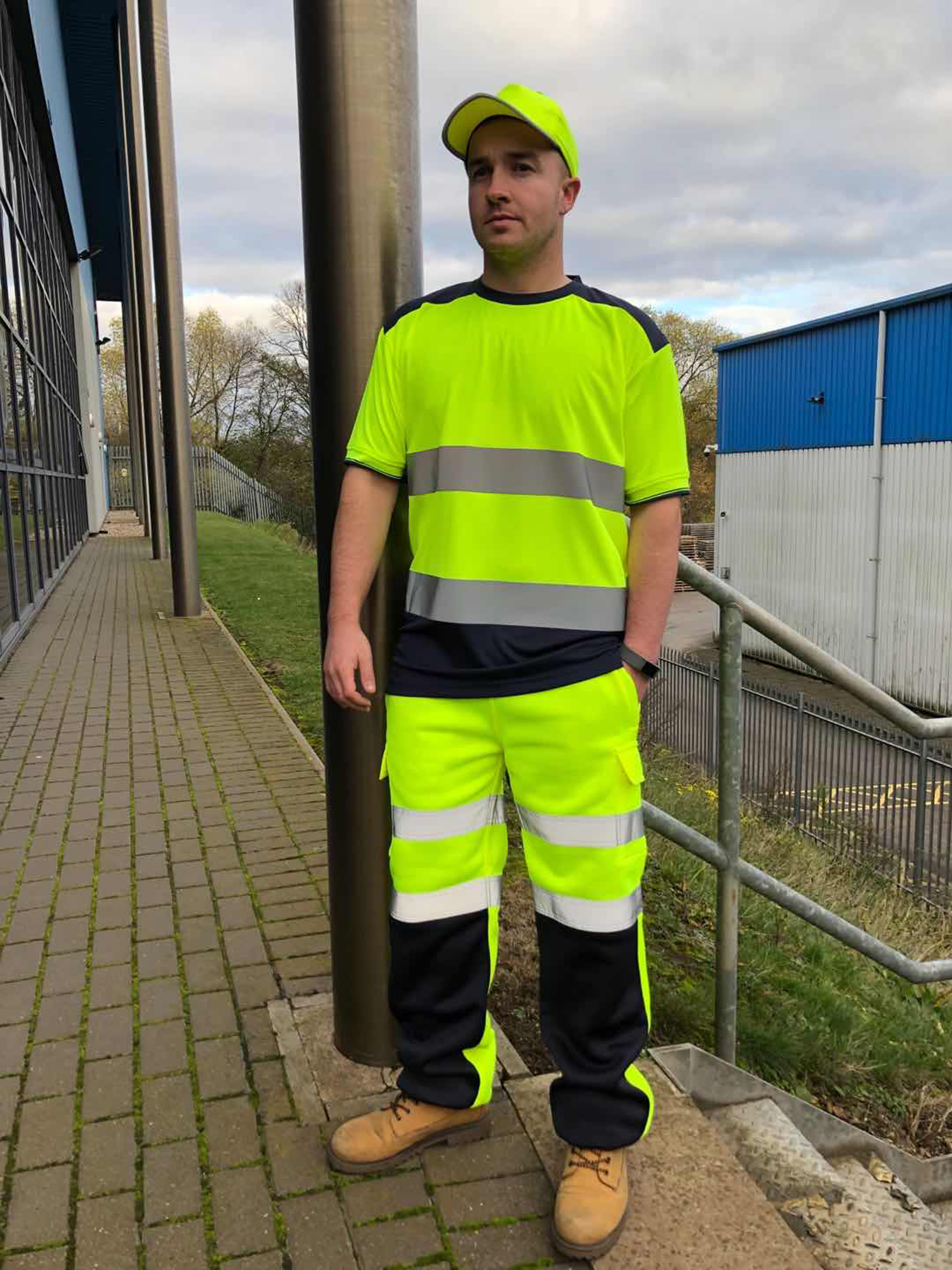 Hi-Vis Two-Tone T-Shirt