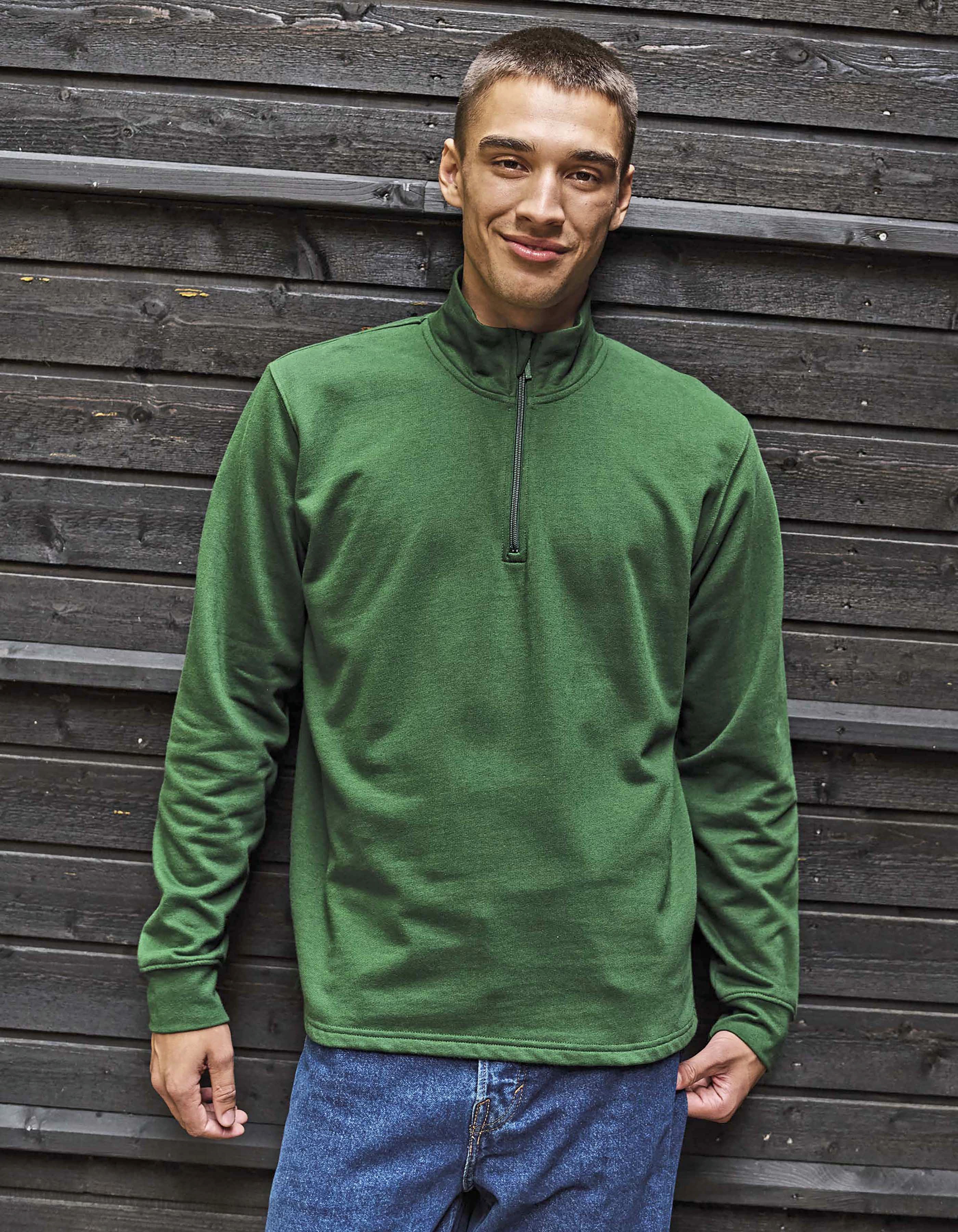 Unisex Quarter Zip Sweatshirt