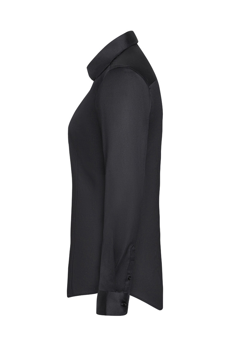 Langarm Damenbluse Active-Stretch in Modern-Fit