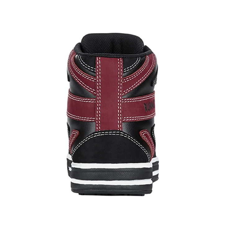 RUNNEX® S3-Sicherheitsschnürstiefel SportStar schwarz/rot