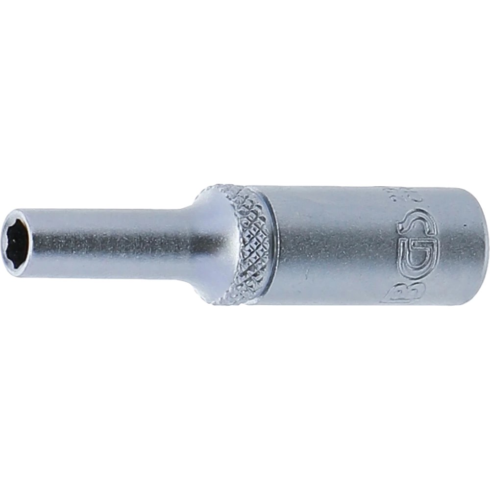 Steckschlüssel-Einsatz Super Lock, tief, Antrieb Innenvierkant 6,3 mm (1/4"), SW 4 mm