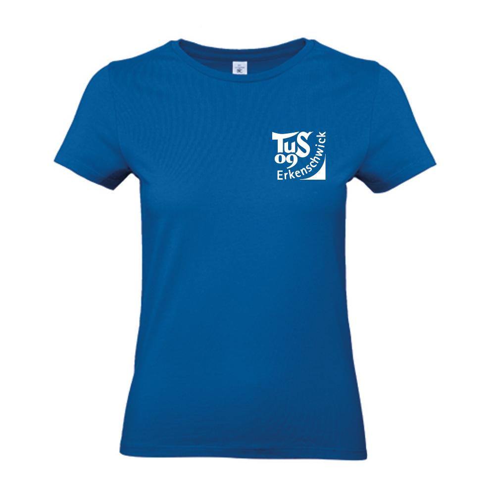 Damen T-Shirt, royal blau