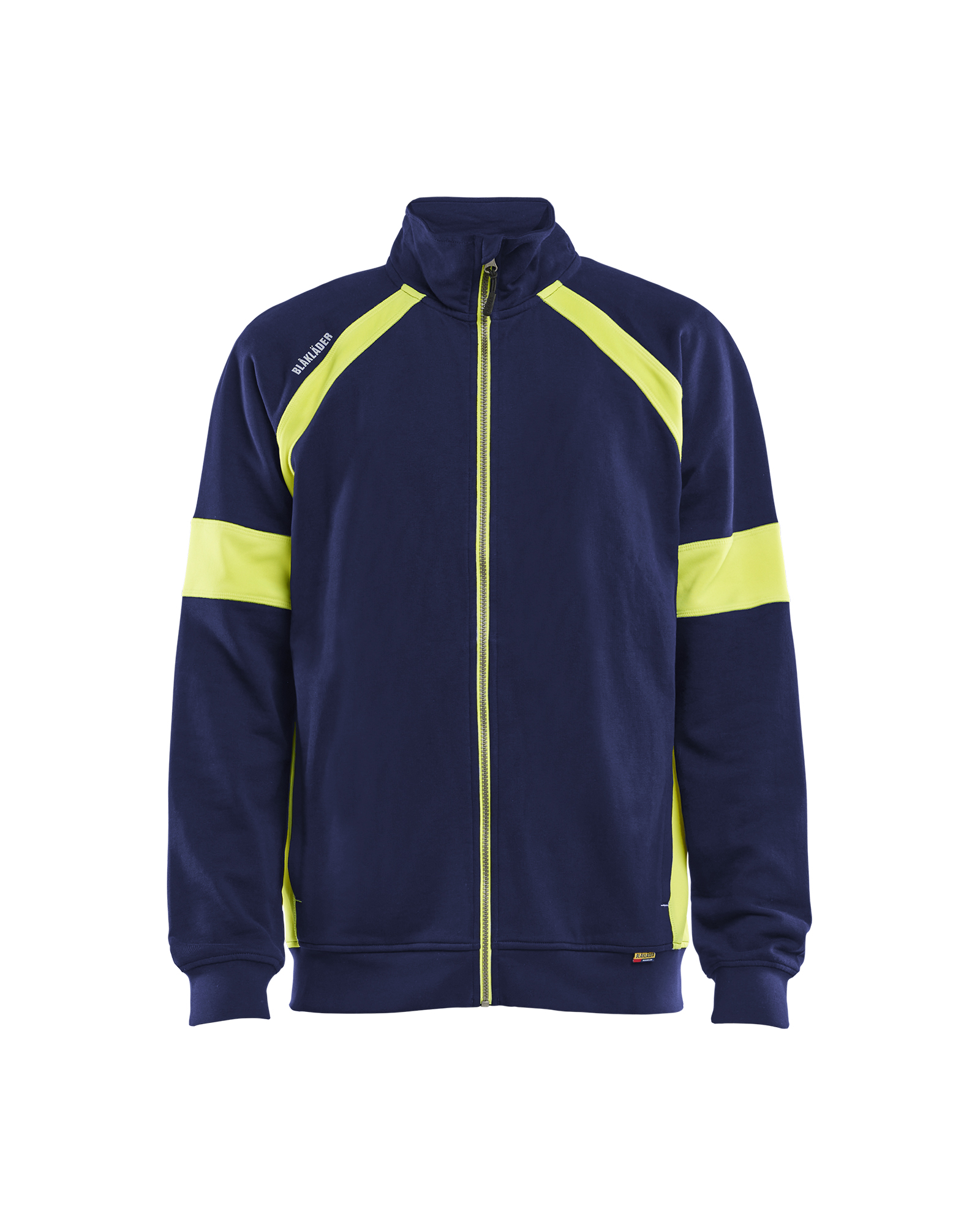 Sweatjacke mit High Vis