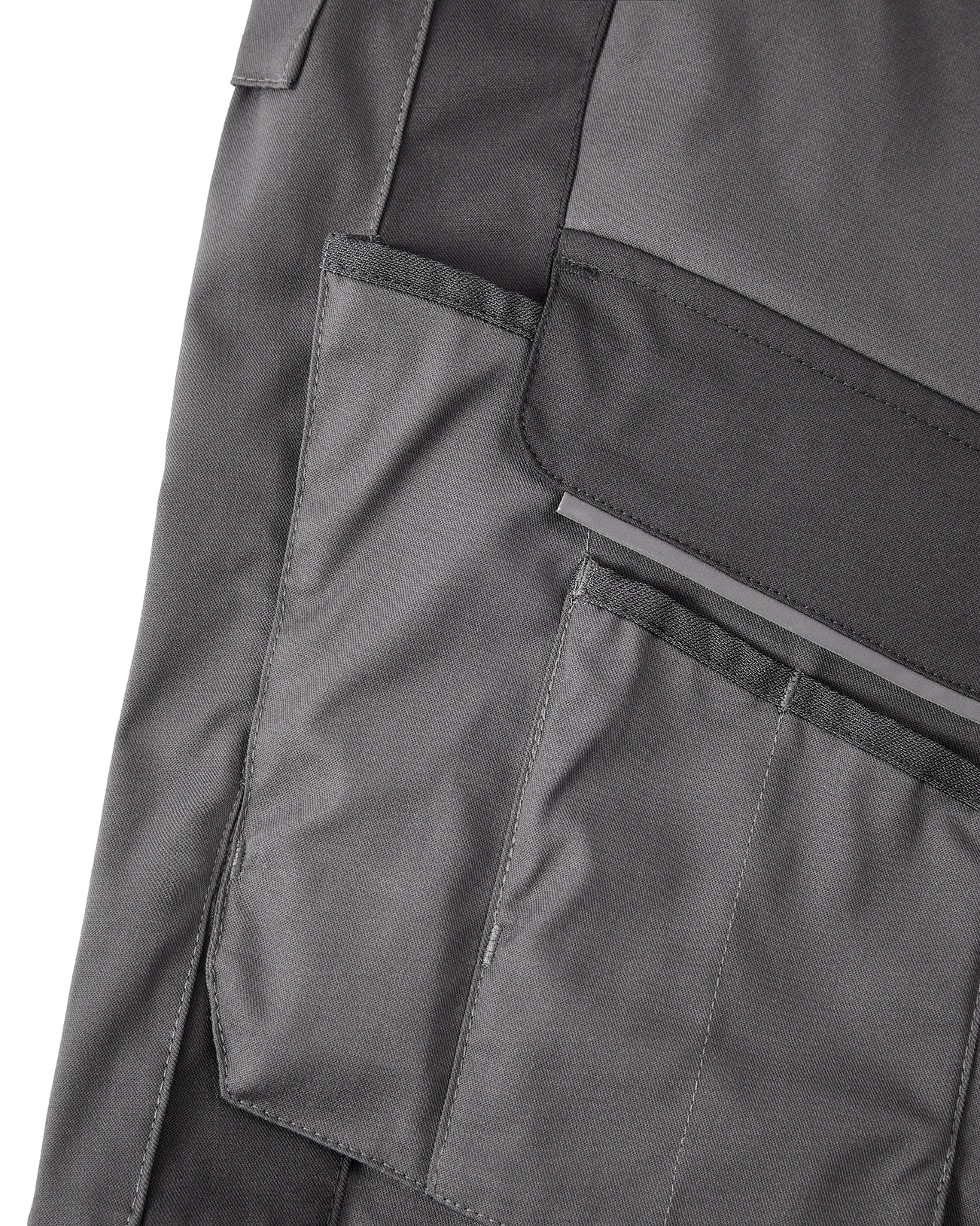 4PROTECT® Workwear Herren-Hose grau/schwarz