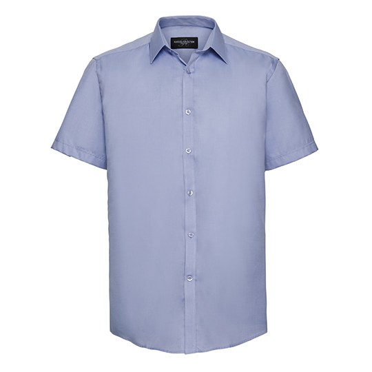 Hemd – Men´s Short Sleeve Tailored Herringbone Shirt
