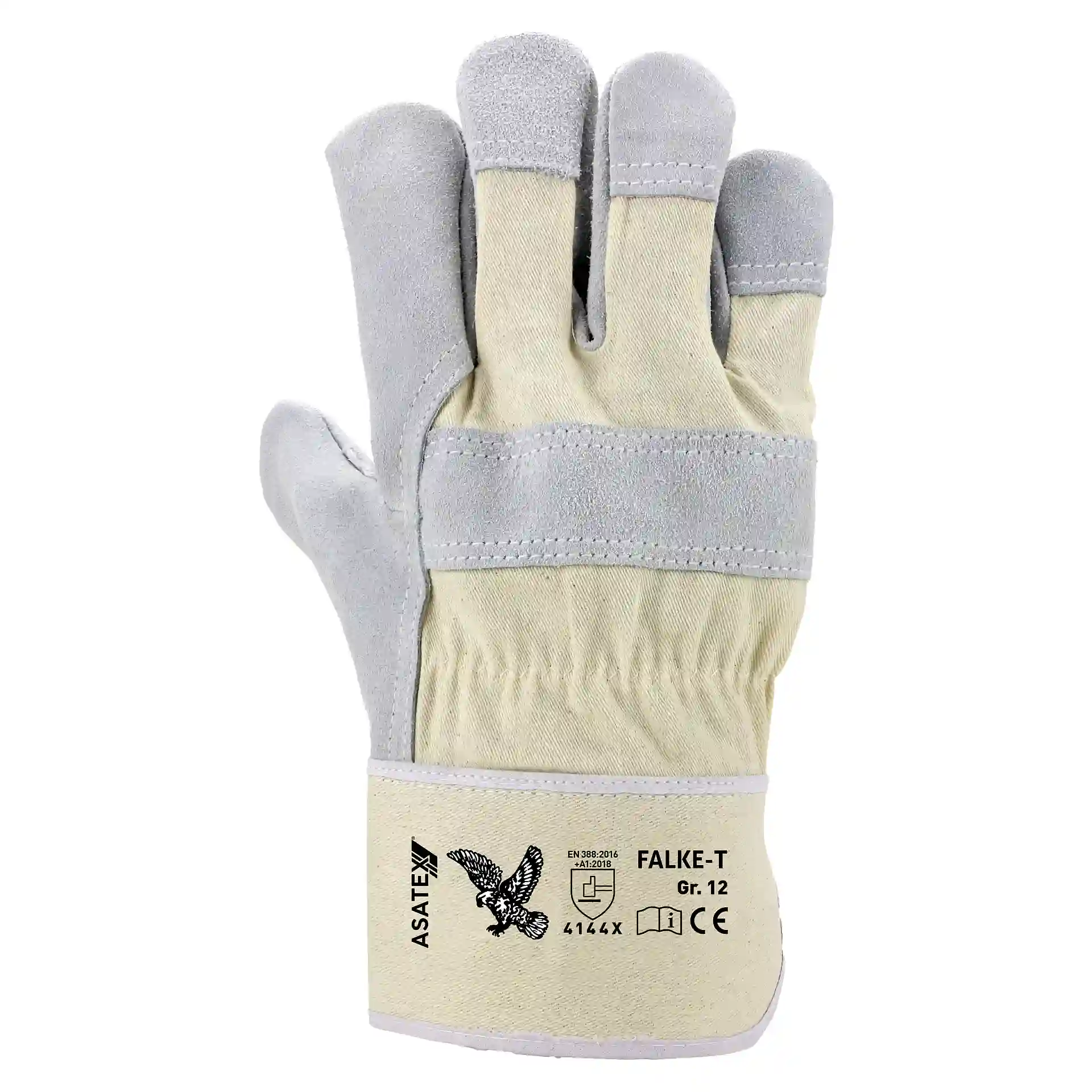 Rindspaltleder-Handschuh FALKE-T12