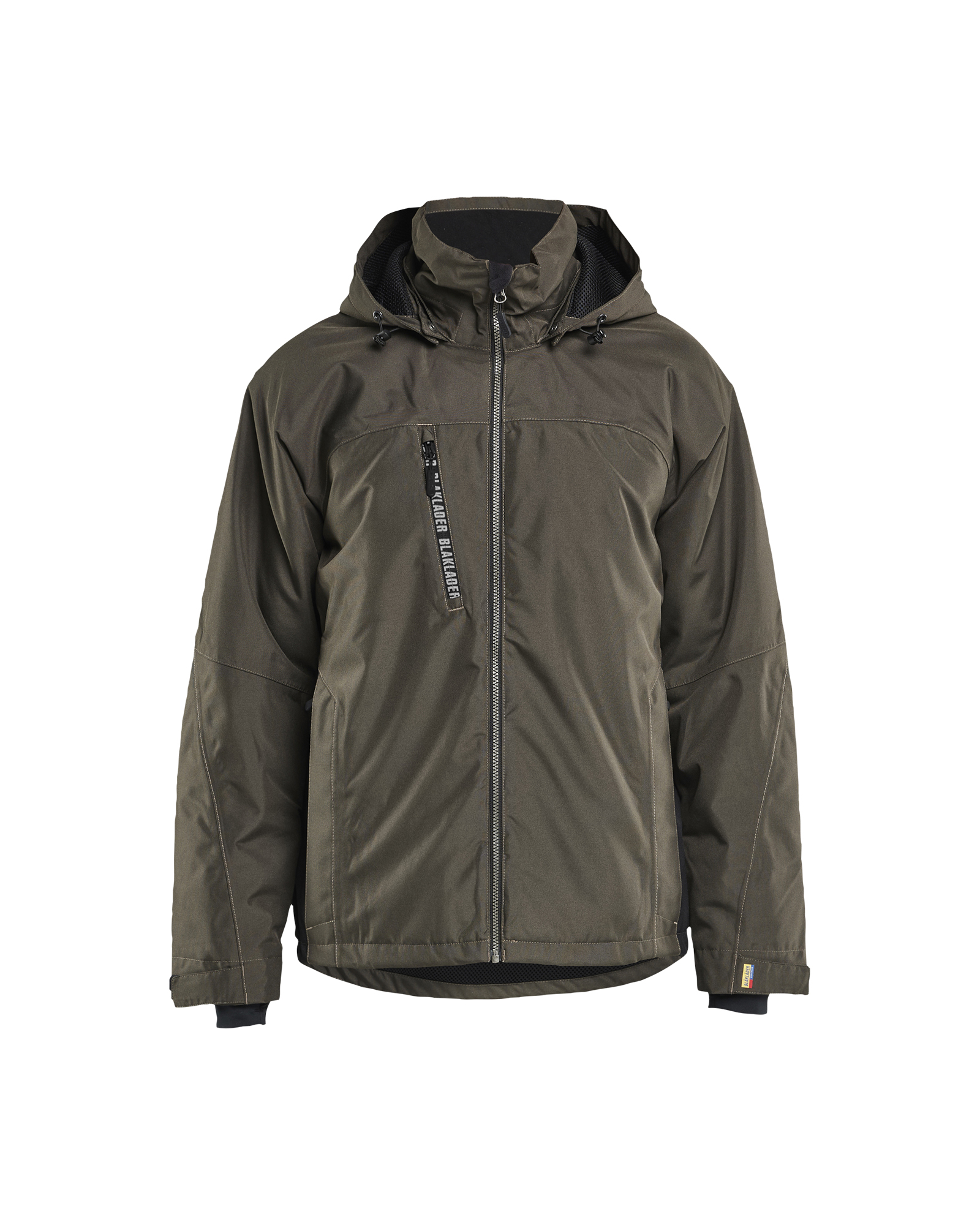 Blåkläder Grau/Grün/Schwarz Winterjacke 4890, //Marineblau/Schwarz/Weiß