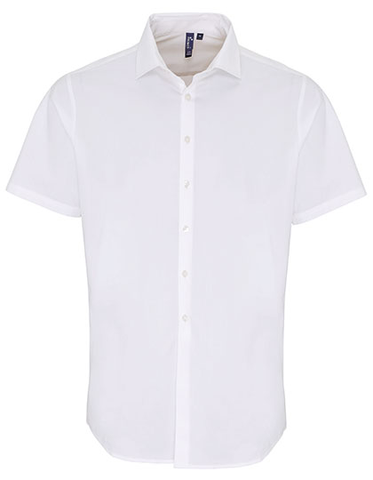 Hemd – Men´s Stretch Fit Poplin Short Sleeve Cotton Shirt