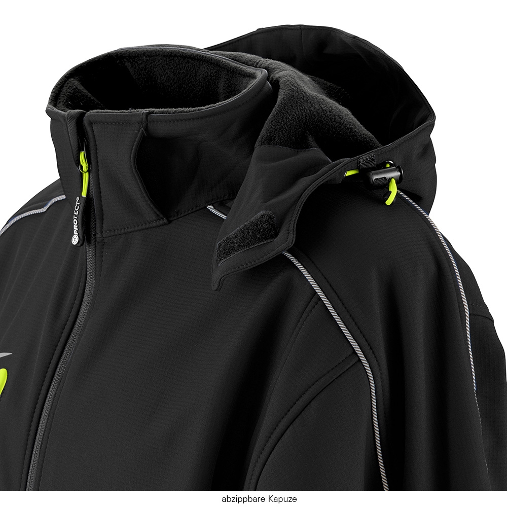 4PROTECT® Damen-Softshelljacke MARYLAND schwarz