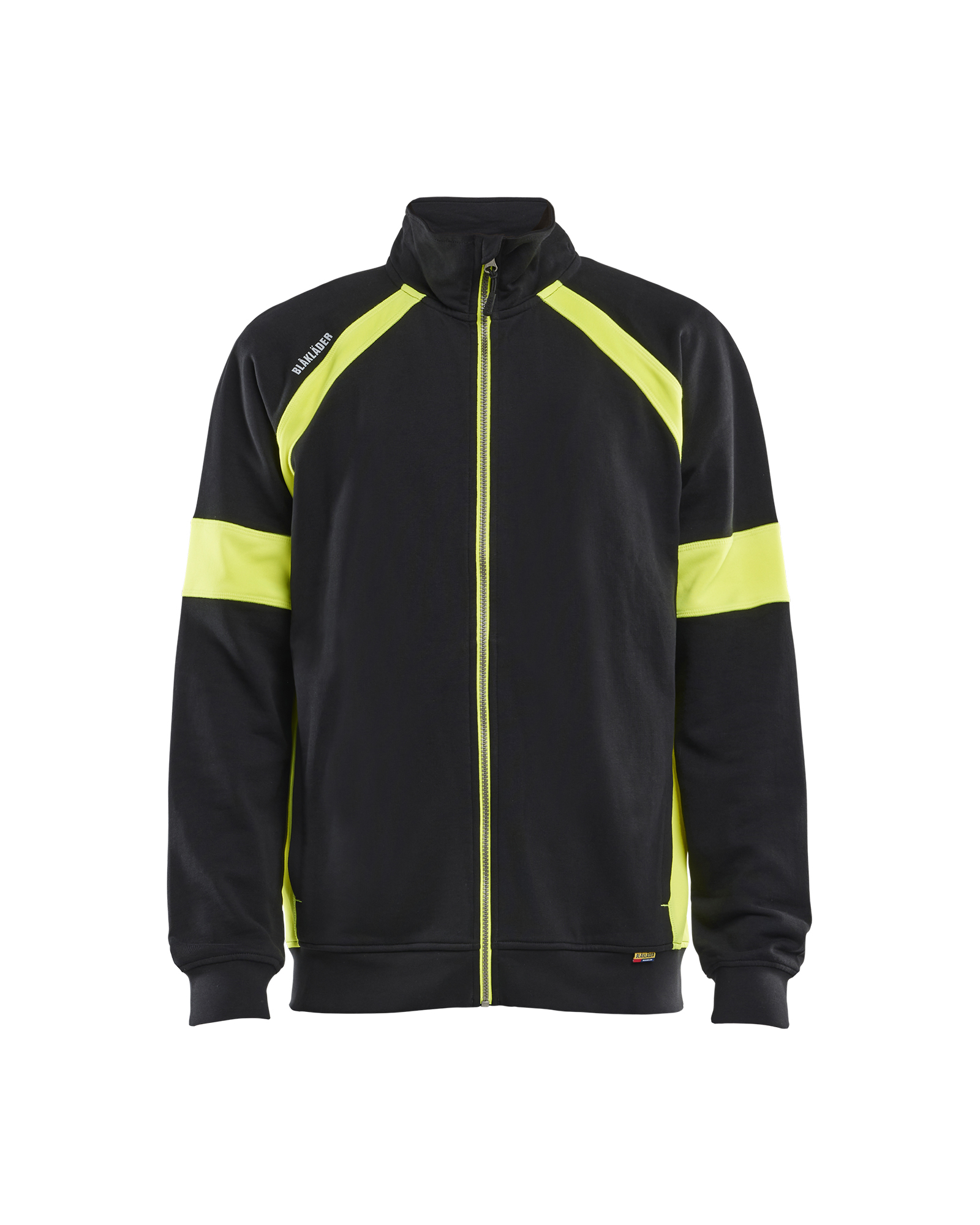 Sweatjacke mit High Vis