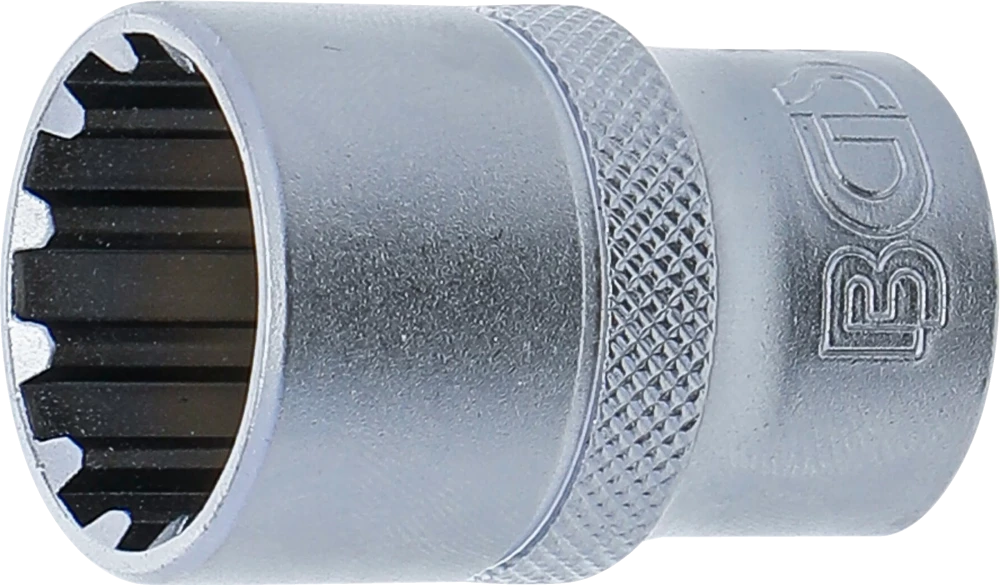 Steckschlüssel-Einsatz Gear Lock, Antrieb Innenvierkant 12,5 mm (1/2"), SW 19 mm