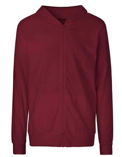 Unisex Jersey Hoodie With Zip