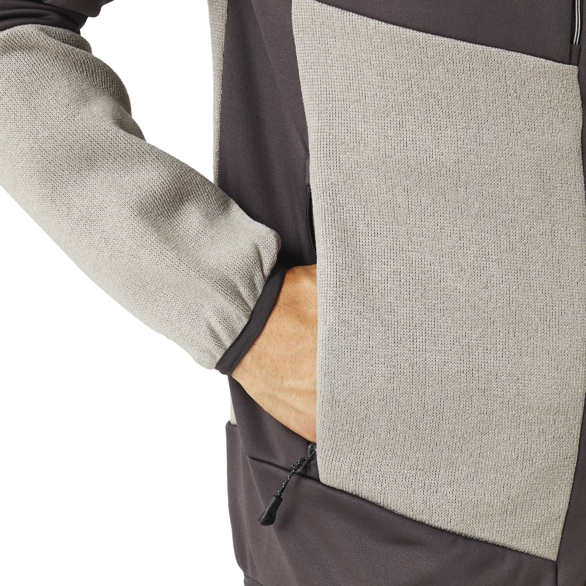 E-volve Unisex Knit Effect Stretch Midlayer Jacket
