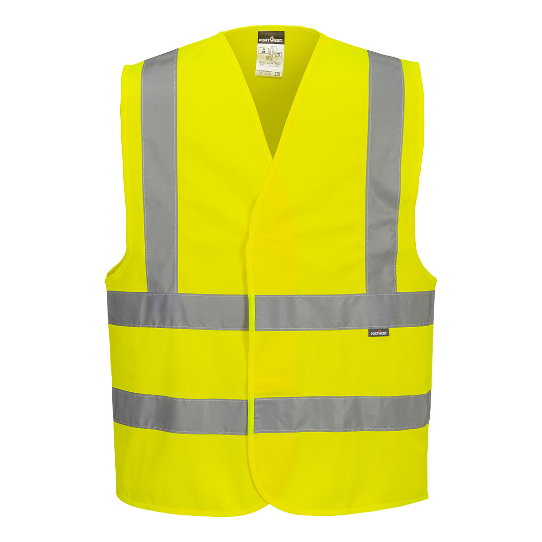 Hi-Vis Weste mit Schulterreflexband