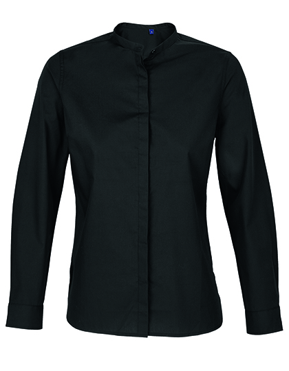 Bluse – Women´s Mao Collar Shirt Bart