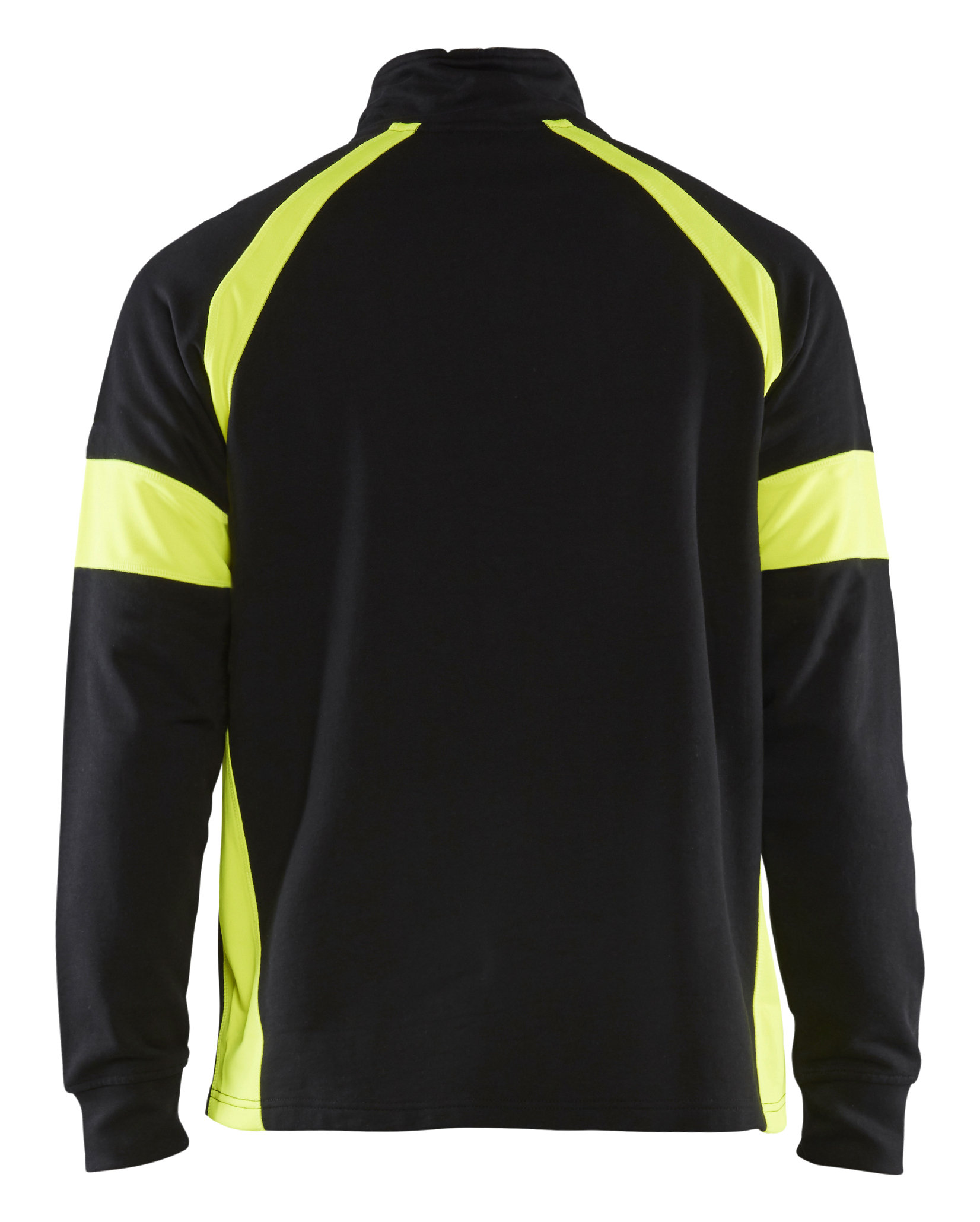 Sweatshirt Half-Zip mit High Vis