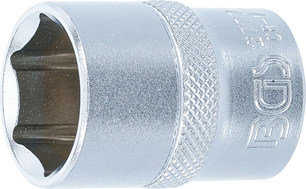 Steckschlüssel-Einsatz Sechskant, Antrieb Innenvierkant 12,5 mm (1/2"), SW 13/16"