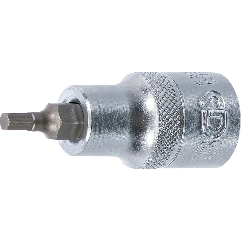 Bit-Einsatz, Antrieb Innenvierkant 12,5 mm (1/2"), Innensechskant 4 mm