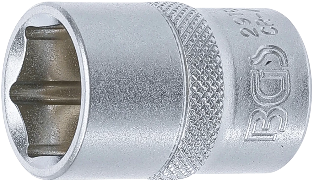 Steckschlüssel-Einsatz Sechskant, Antrieb Innenvierkant 12,5 mm (1/2"), SW 18 mm