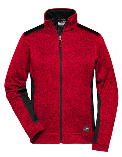 Ladies´ Knitted Workwear Fleece Jacket -STRONG