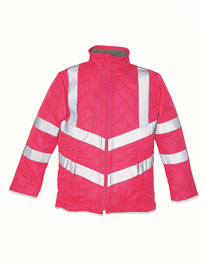 Hi-Vis Kensington Jacket With Fleece Lining