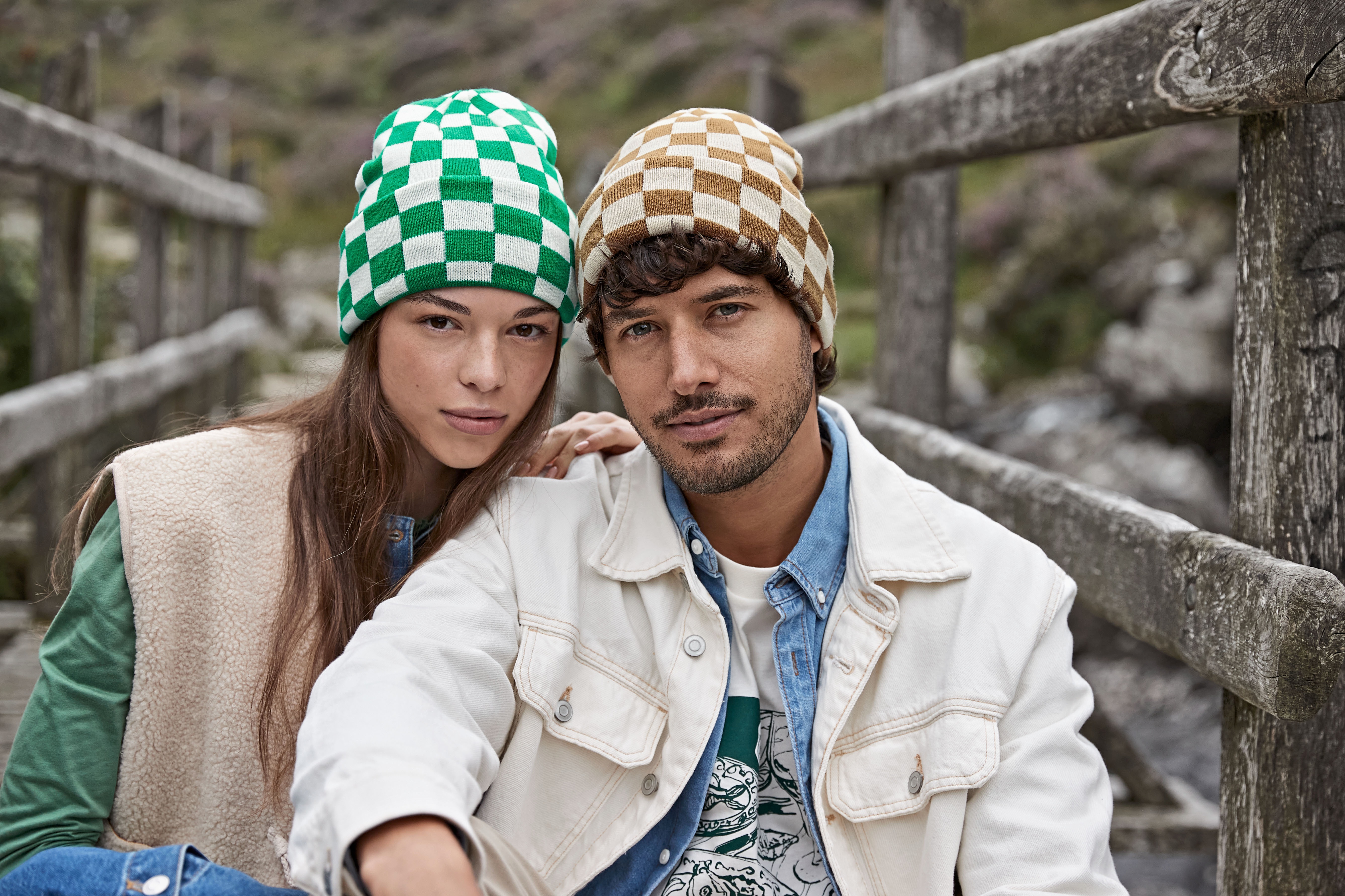 Checkerboard Beanie