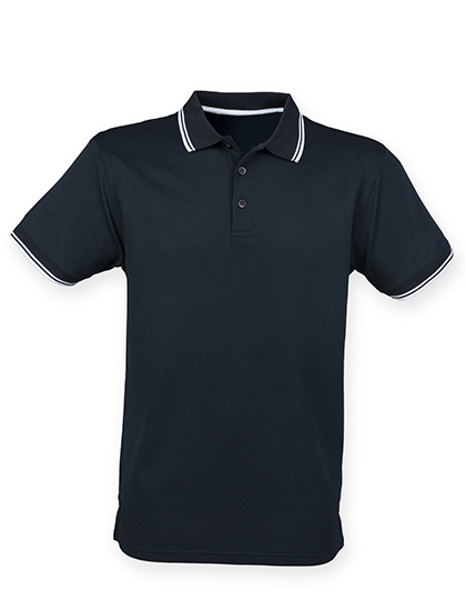 Men´s Coolplus Short Sleeved Tipped Polo Shirt