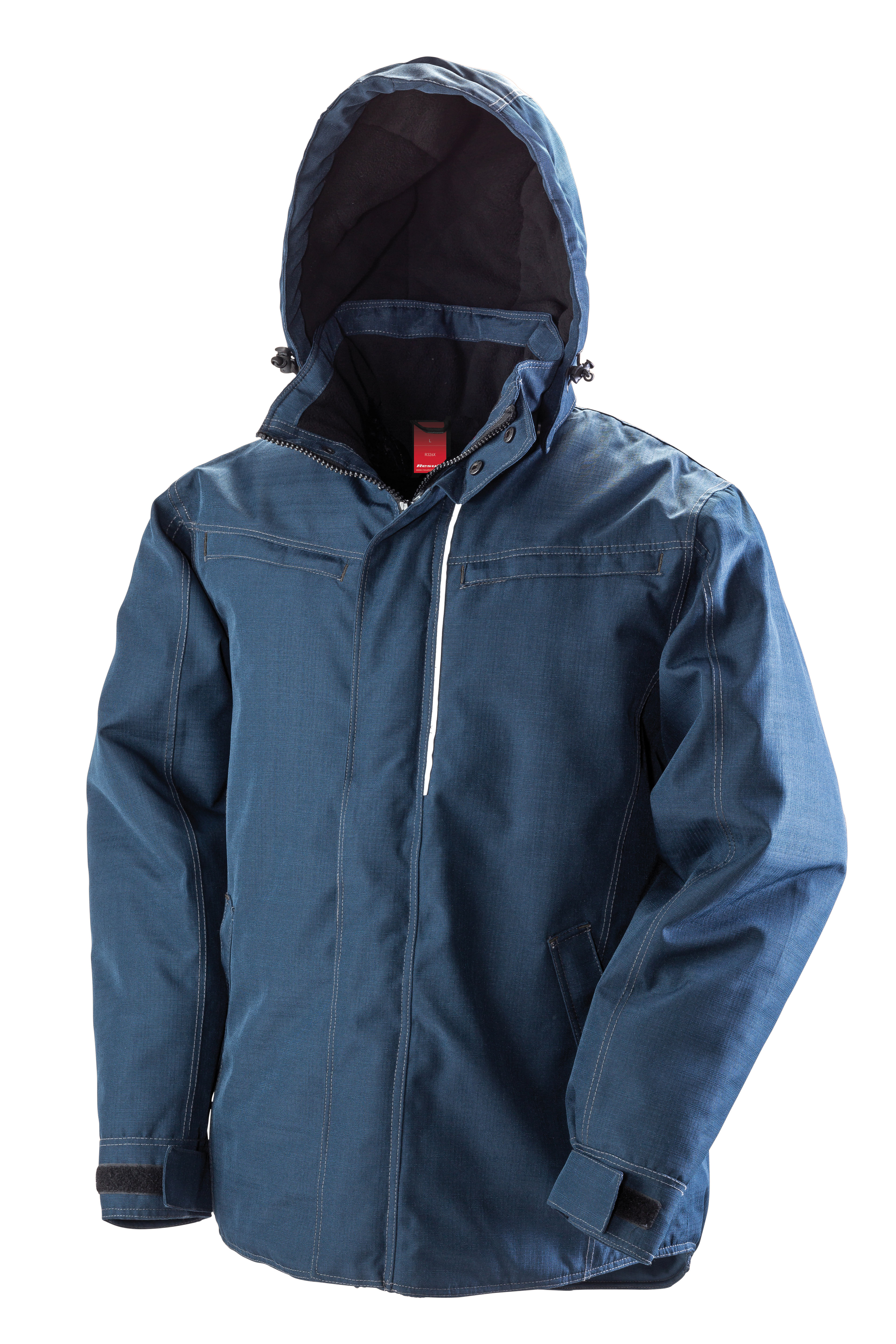 Denim Texture Rugged Jacket