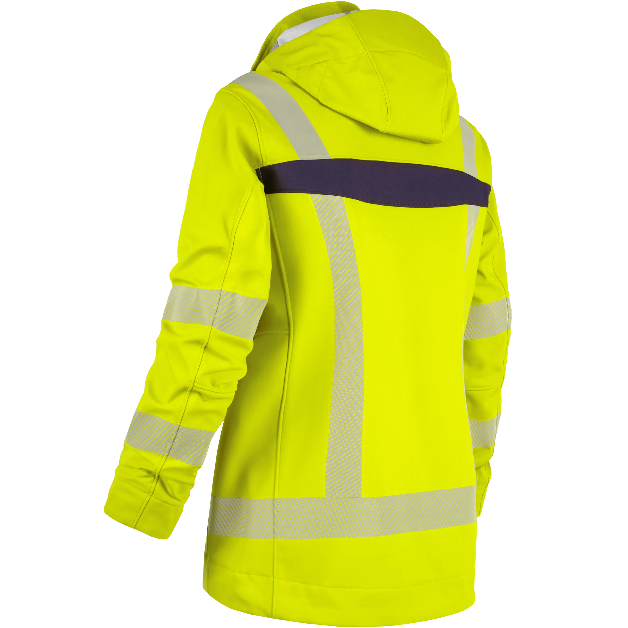 Hybrid-Softshelljacke "Allround-Warnschutz" – wasserdicht & atmungsaktiv