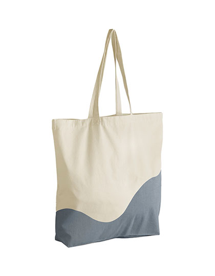 Tasche – Organic Cotton Wave Print Maxi Bag