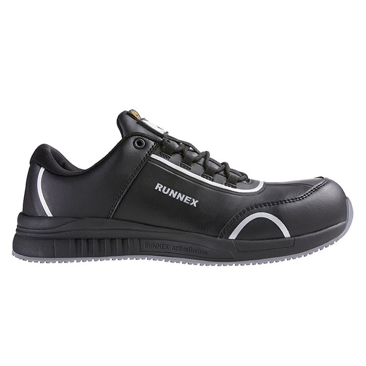 RUNNEX® S3S-ESD-Sicherheitshalbschuhe SportStar schwarz
