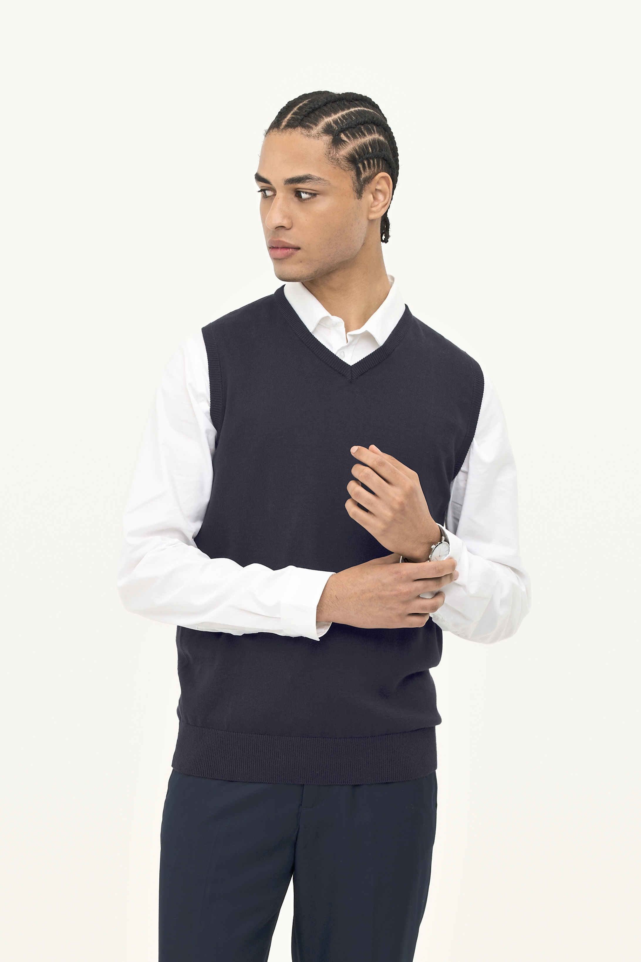 Pullover – Unisex Sleeveless Sweater Gentlemen