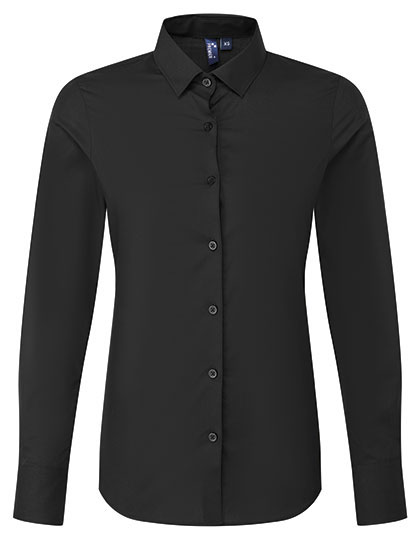 Bluse – Women’s Long Sleeve ‘Recyclight’ Poplin Shirt