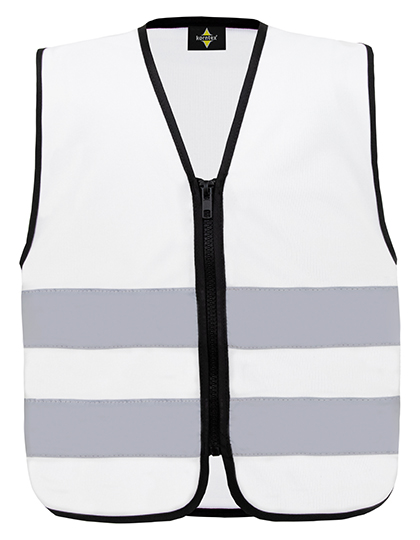 Weste – Kids´ Hi-Vis Safety Vest With Front Zipper Aalborg