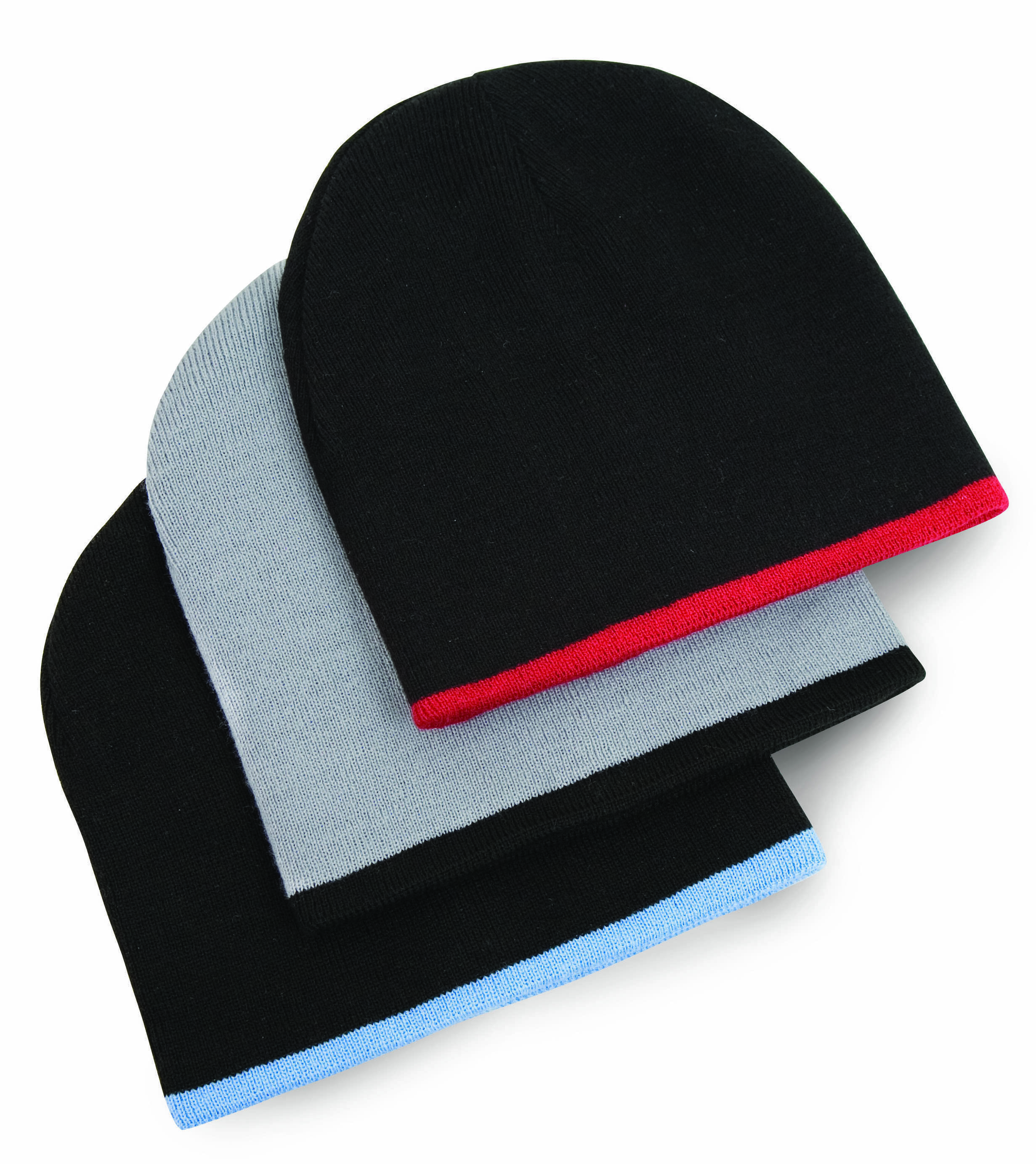 Soft Feel Cuffless Reversible Beanie