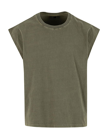 T-Shirt – Vintage Cropped Heavy Sleeveless Tee