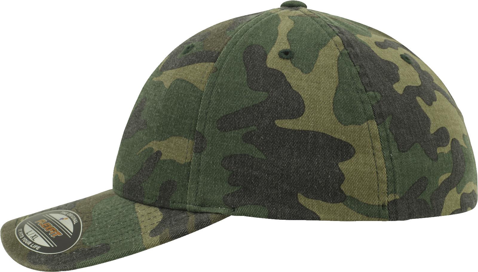 Flexfit Garment Washed Camo