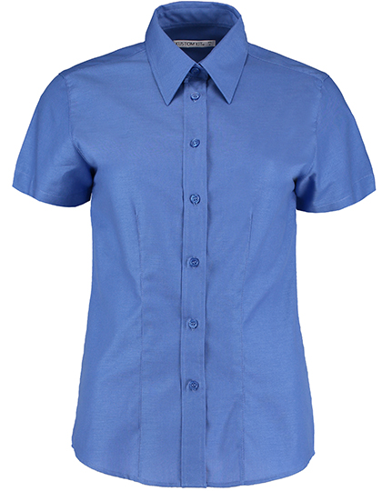 Hemd – Women´s Tailored Fit Workwear Oxford Shirt Short Sleeve