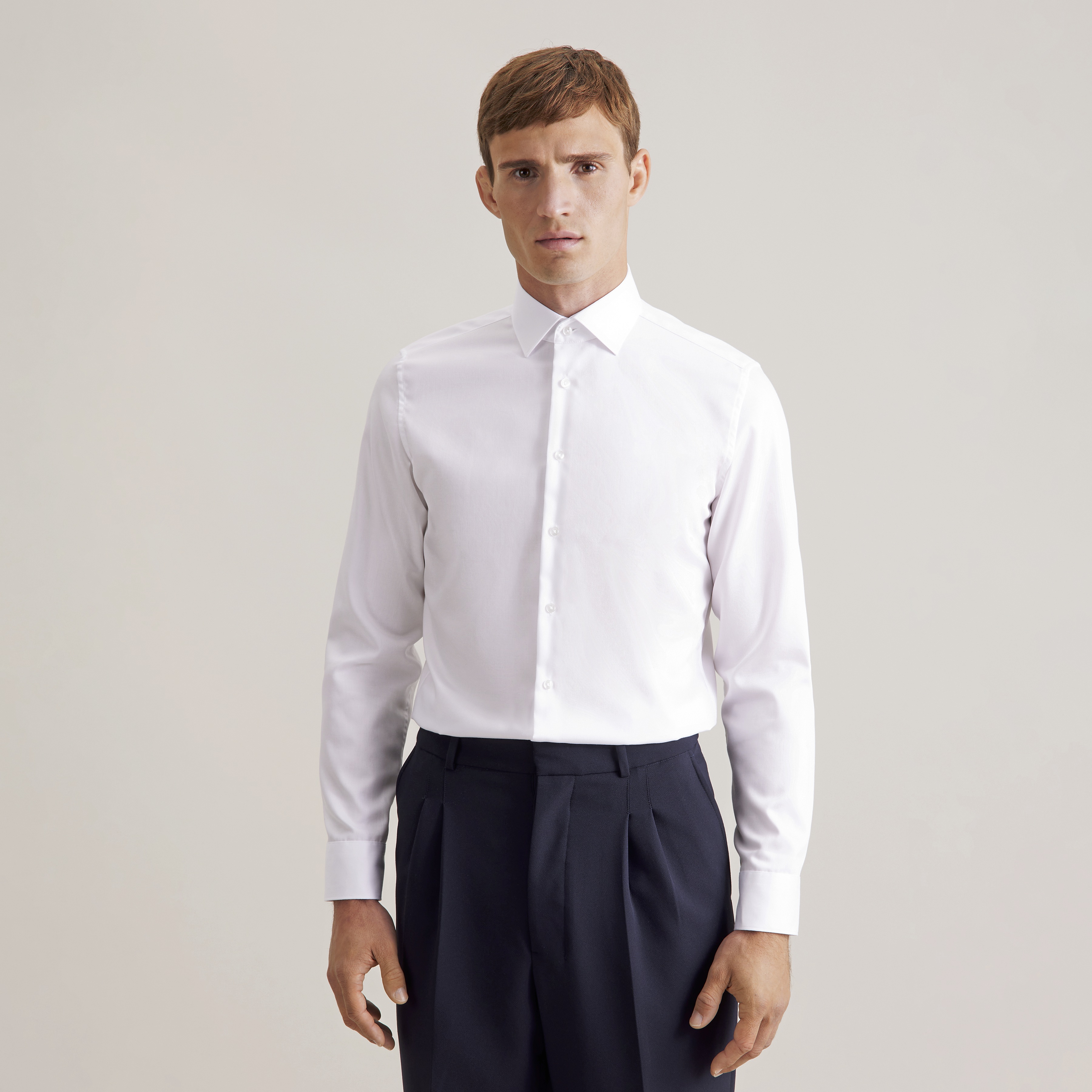 Hemd – Men´s Shirt Slim Fit Fine Twill Longsleeve