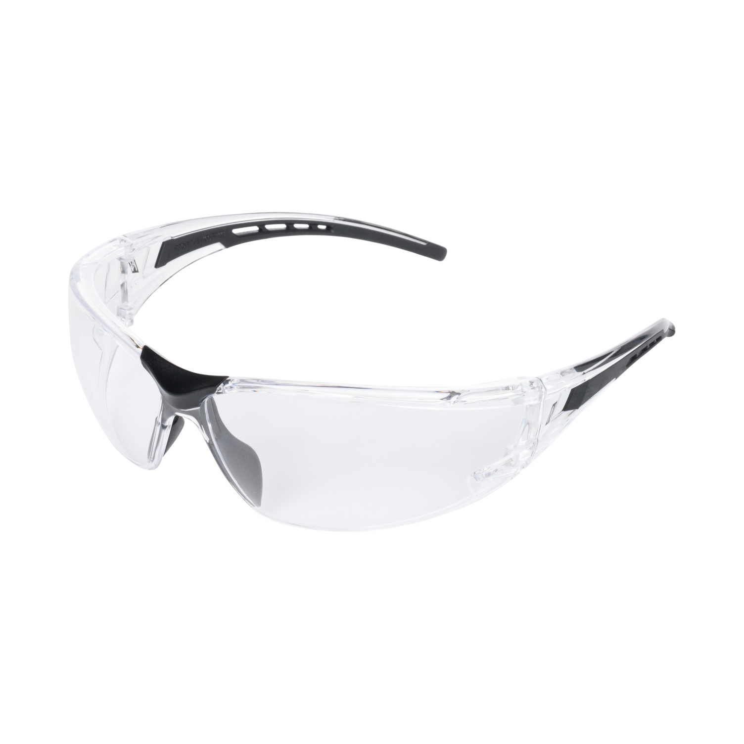 Bügelbrillen // VISION PROTECT PREMIUM Schutzbrille transparent / grau