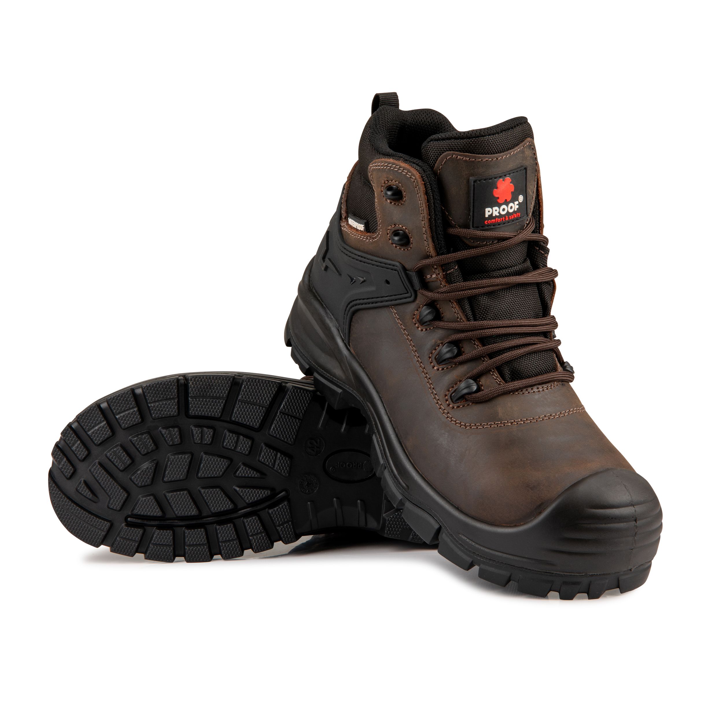 S3 Multinorm Schnürstiefel aus echtem Leder
