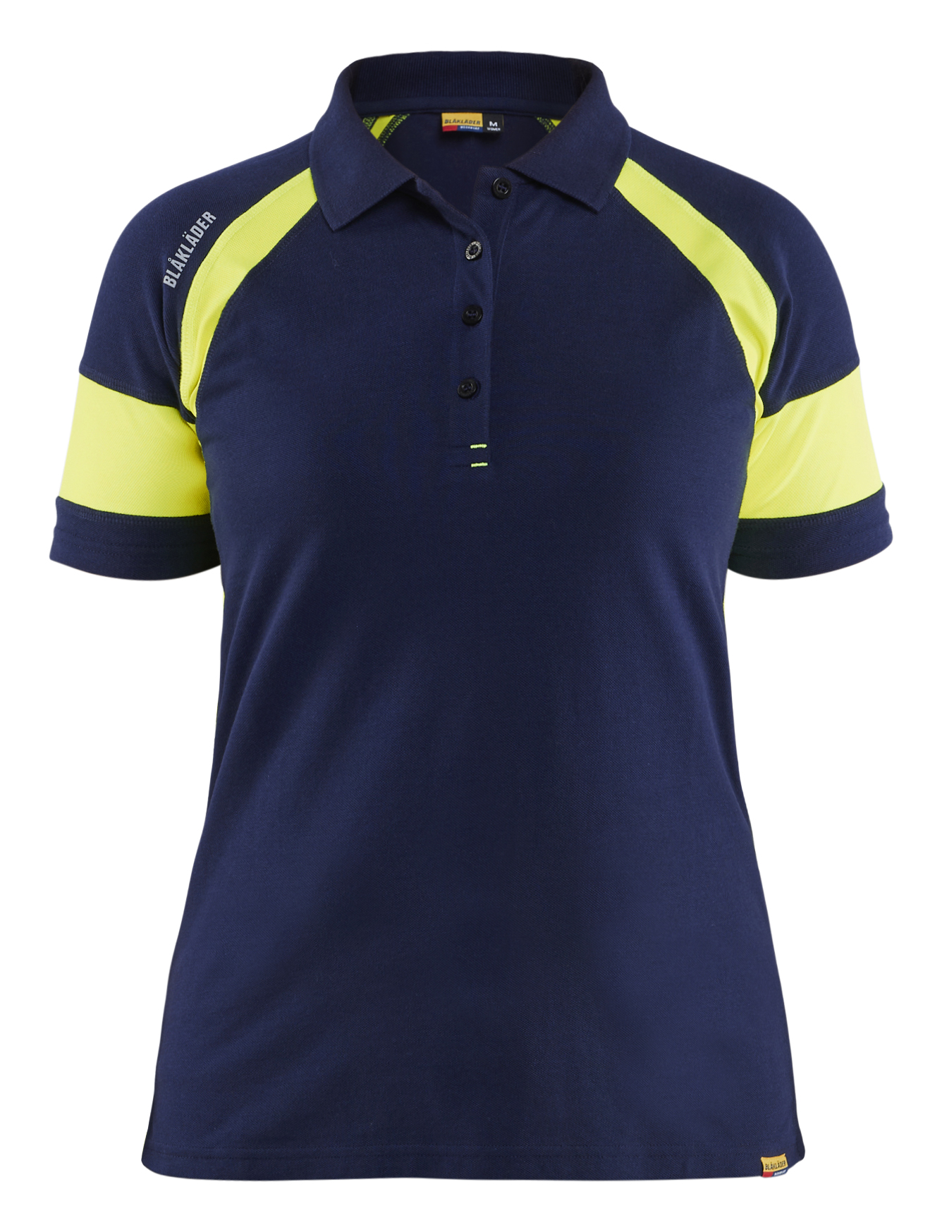 Damen Poloshirt mit High Vis