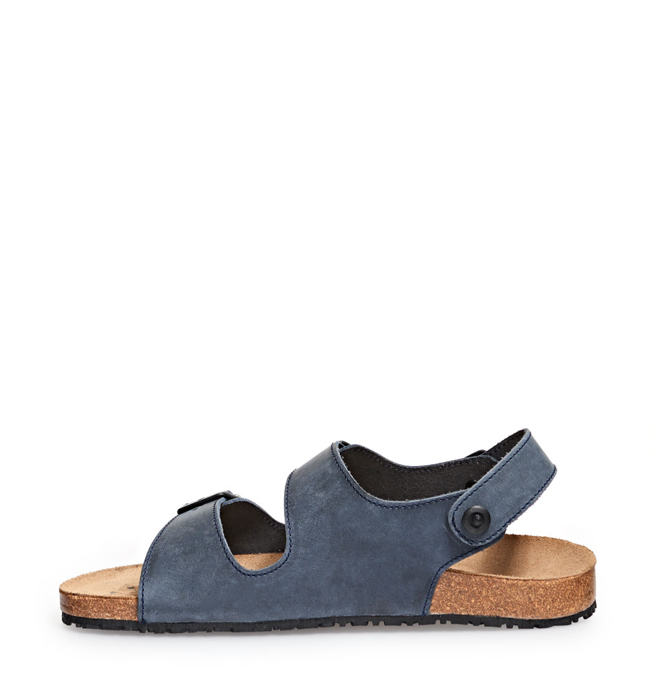 Abeba OB Berufssandale NATURE blau ESD 4096